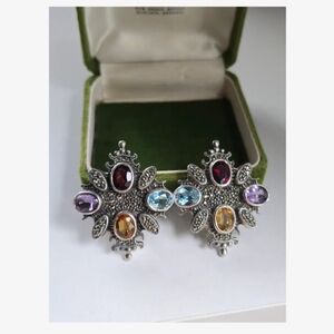 Vintage Judith Jack Earrings